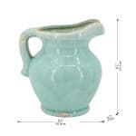 8x7x9" Terracotta Vase - Image 3