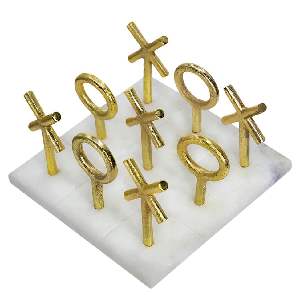43088 Banswara Marble Tic Tac Toe Game - Image 1