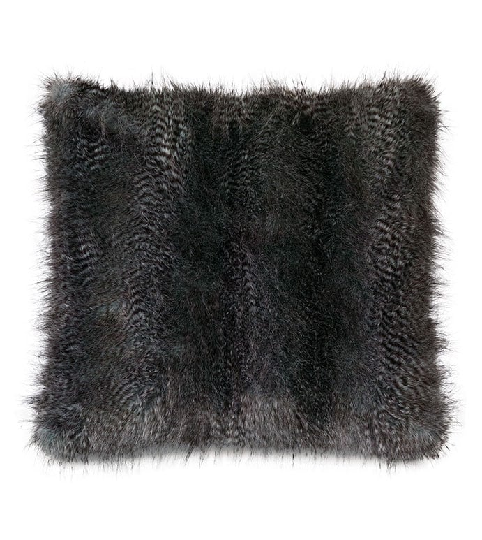 Eus-444-1B Indochine Faux Fur Euro Sham - Image 1
