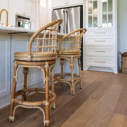 Handcrafted Rattan Bar Stools At Swann'S Furniture &Amp; Design In Tyler, Texas, Perfect For Complementing A Stylish Kitchen Or Breakfast Bar Setup.
