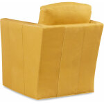 Miles Leather Swivel Chair - Image 4