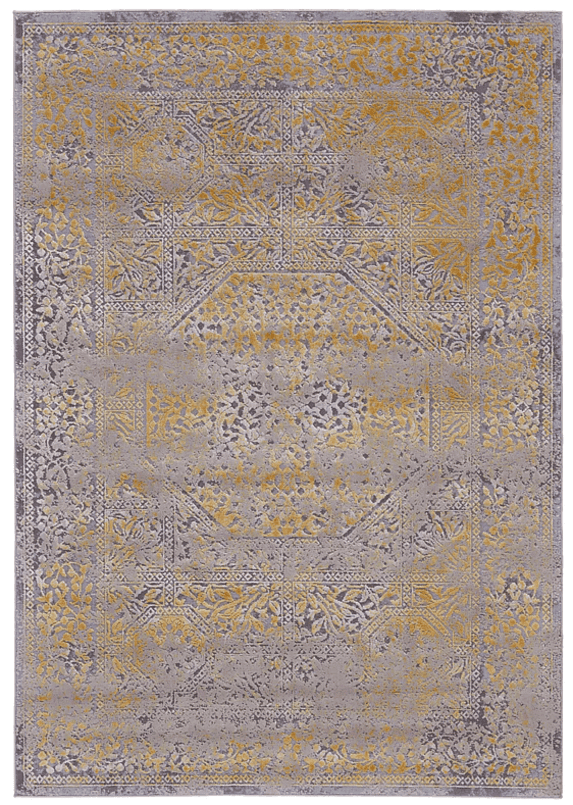 Waldor 3971F Gold / Sand Elegant Gold And Sand Rug For Living Room.