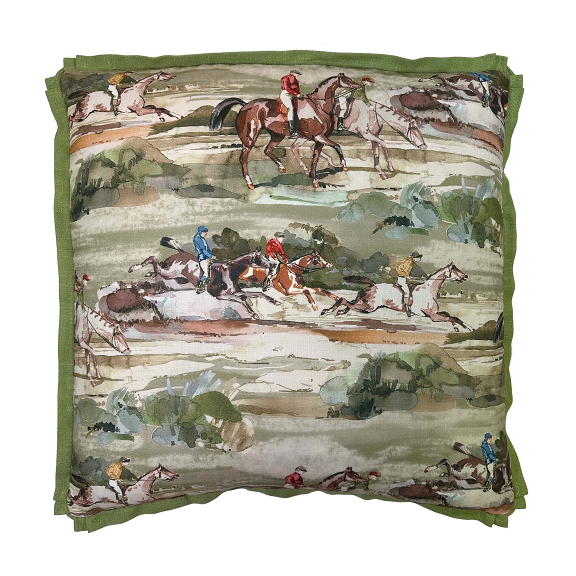 Labor Day Items Morning Gallop Pillow - Image 1