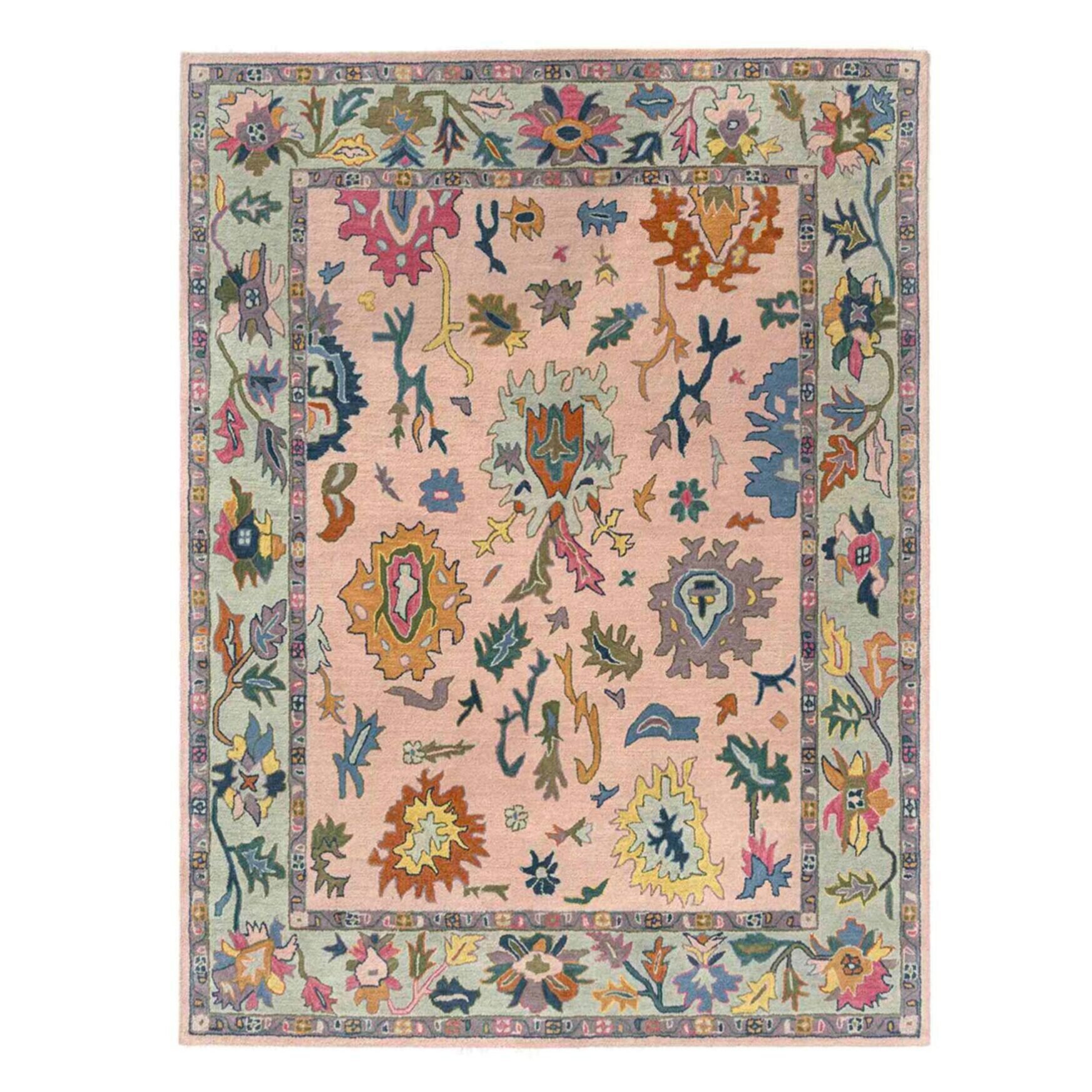 Labor Day Items Elize Pink / Multi 10' X 14' Rug - Image 1